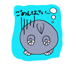 hippopotamus's sticker sticker #3856360