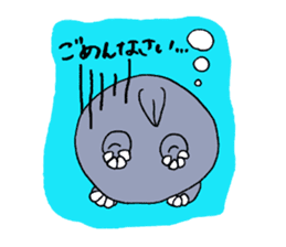 hippopotamus's sticker sticker #3856360