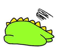 Unique dinosaur sticker #3856370