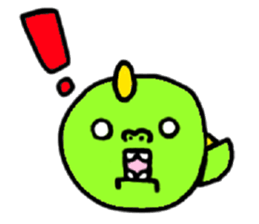 Unique dinosaur sticker #3856371