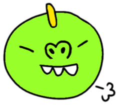 Unique dinosaur sticker #3856379