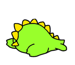 Unique dinosaur sticker #3856381