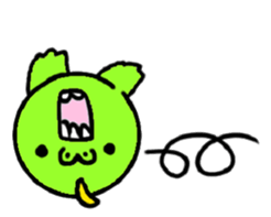 Unique dinosaur sticker #3856386