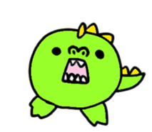 Unique dinosaur sticker #3856400