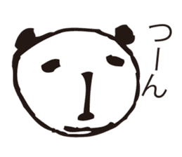 Sluggishness Fat Panda sticker #3856456