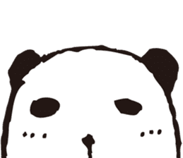 Sluggishness Fat Panda sticker #3856486