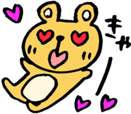 Feelings of the Bear sticker #3856771