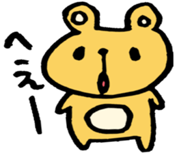 Feelings of the Bear sticker #3856776