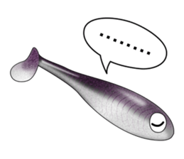 Love lure fishing sticker #3857300