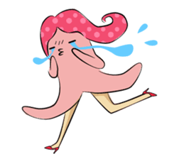 Octopus Lady TAKOMI sticker #3857473