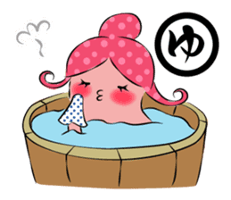 Octopus Lady TAKOMI sticker #3857476