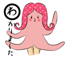 Octopus Lady TAKOMI sticker #3857478