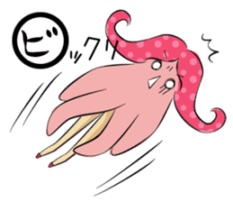 Octopus Lady TAKOMI sticker #3857481
