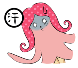 Octopus Lady TAKOMI sticker #3857485