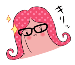 Octopus Lady TAKOMI sticker #3857487