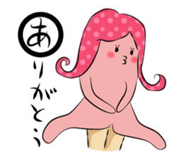 Octopus Lady TAKOMI sticker #3857489