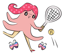 Octopus Lady TAKOMI sticker #3857496