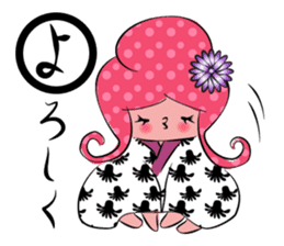 Octopus Lady TAKOMI sticker #3857508
