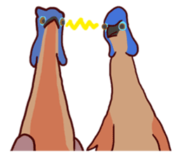 Big Bird (Gorsachius melanolophus) sticker #3857624