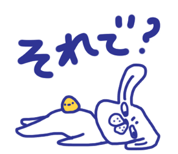 The dog stickers to decline it in. sticker #3857643