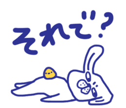 The dog stickers to decline it in. sticker #3857643