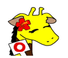 ryuukirin(okinawaGiraffe) sticker #3857726