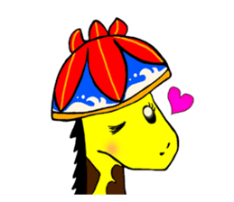 ryuukirin(okinawaGiraffe) sticker #3857743