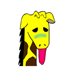 ryuukirin(okinawaGiraffe) sticker #3857748