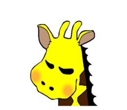 ryuukirin(okinawaGiraffe) sticker #3857750