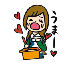 HARUMI loves cooking! sticker #3857772