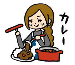 HARUMI loves cooking! sticker #3857786