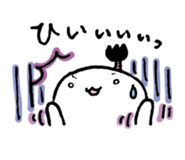 CHONMAGE MAN sticker #3857916