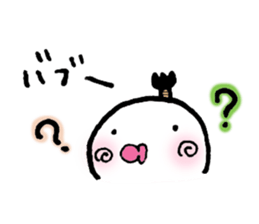 CHONMAGE MAN sticker #3857919