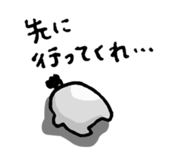 CHONMAGE MAN sticker #3857922