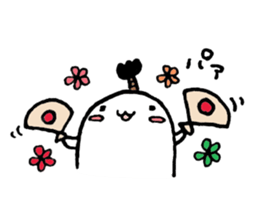 CHONMAGE MAN sticker #3857925