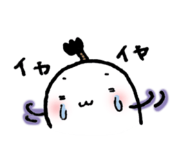 CHONMAGE MAN sticker #3857930