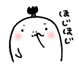 CHONMAGE MAN sticker #3857940