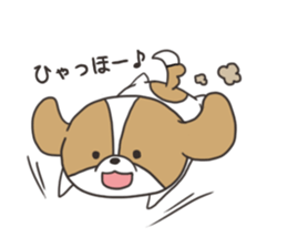 Playful cute Shih Tzu sticker sticker #3858011