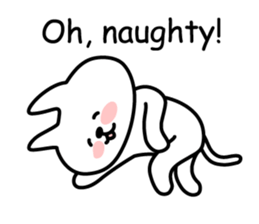 Cat lying down 2 sticker #3858201