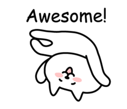 Cat lying down 2 sticker #3858210