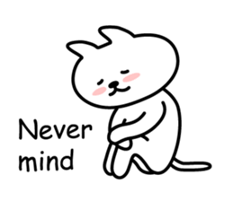 Cat lying down 2 sticker #3858220