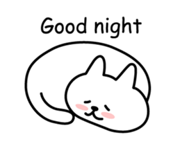 Cat lying down 2 sticker #3858228