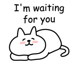 Cat lying down 2 sticker #3858229