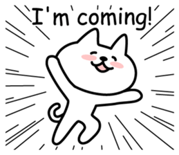 Cat lying down 2 sticker #3858230