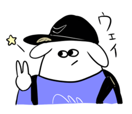 jitto miru usagi 3 sticker #3858880