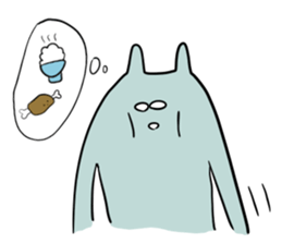 jitto miru usagi 3 sticker #3858890