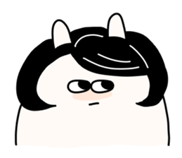 jitto miru usagi 3 sticker #3858891