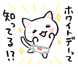 The first half of the cat of season sticker #3859144