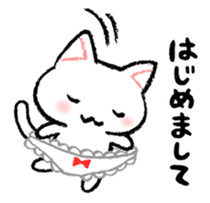 The first half of the cat of season sticker #3859158