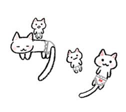 The first half of the cat of season sticker #3859160